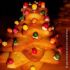 Árvore de Natal de biscoitos amanteigados