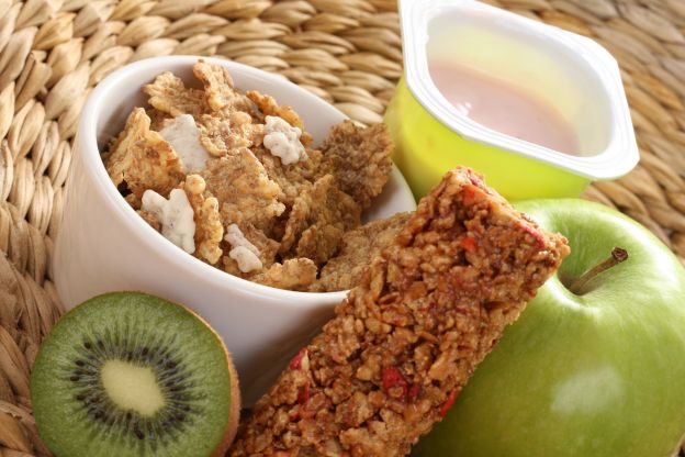 Lanches leves antes do exercício