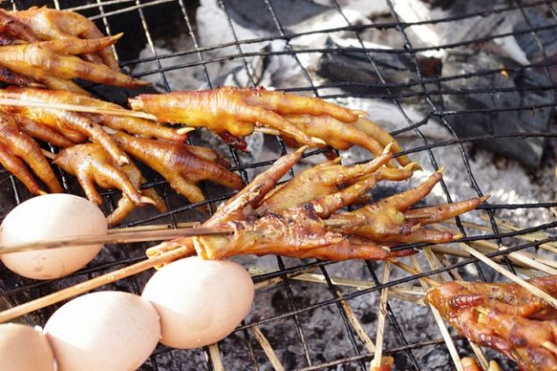 Pés de galinha - China