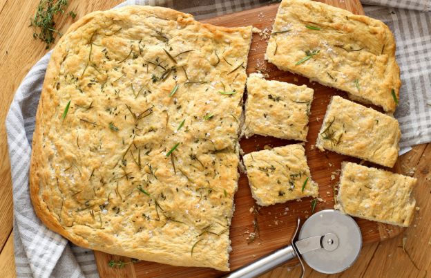 Como fazer focaccia caseira