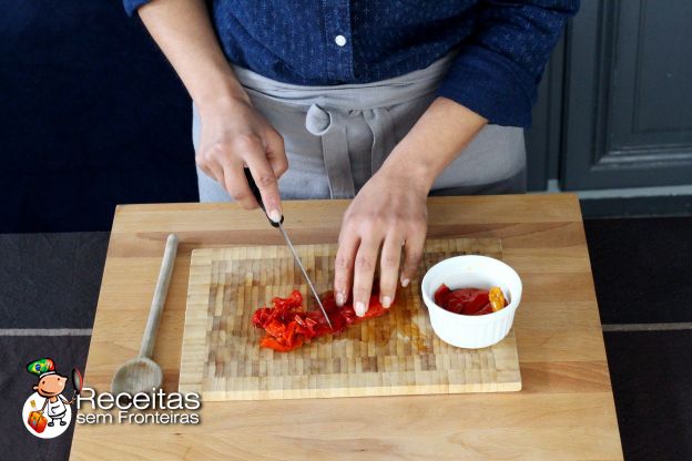 Preparação do recheio