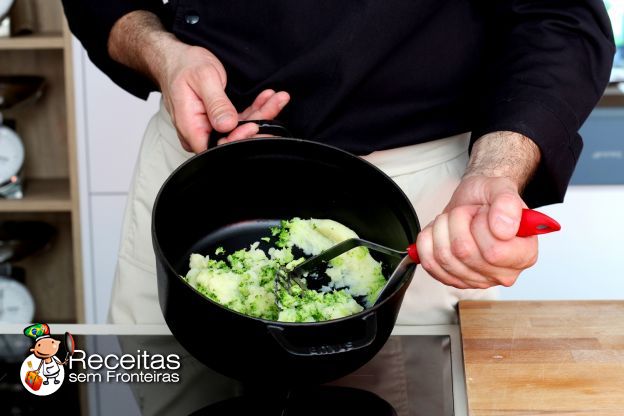 Preparação do brócolis