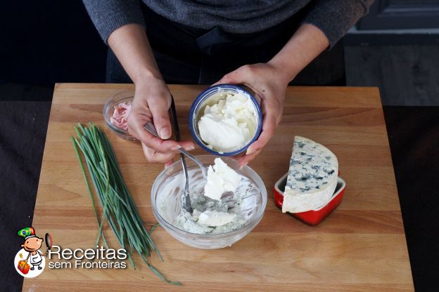 Preparação do recheio