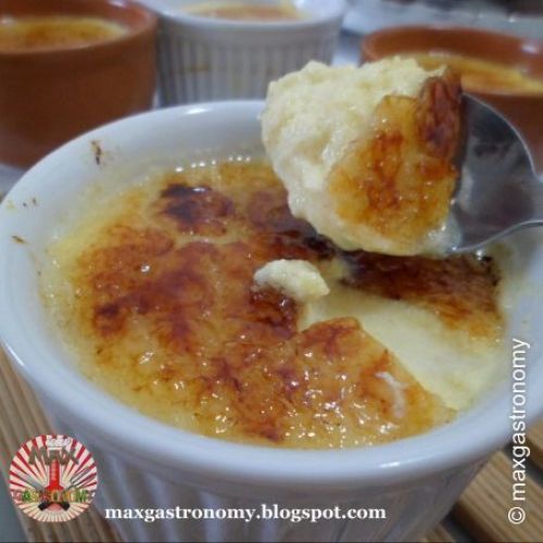 Crème brûlée de laranja