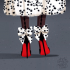 Cruella de Vil – Christian Louboutin