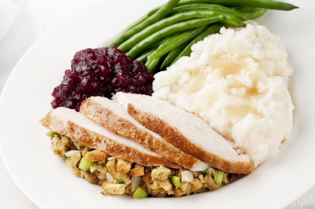 Quantas calorias são consumidas, em média por um americano no jantar de Ação de Graças?