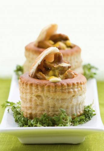 Vol au vent de champignons