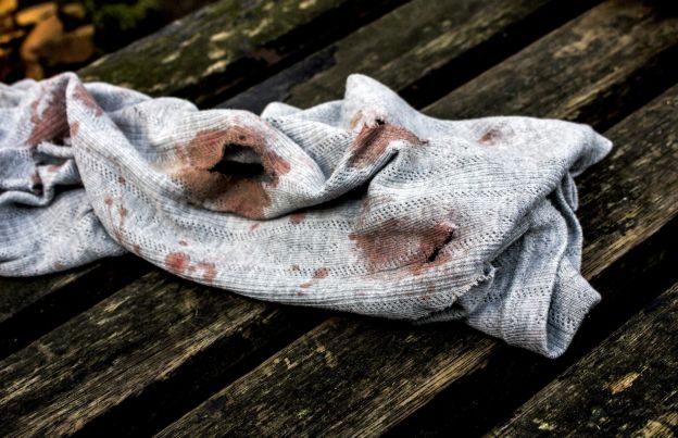 Eliminar manchas sanguinolentas