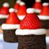 Papai Noel de brownie