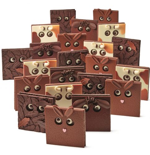 Os mini tabletes da Maison du Chocolat