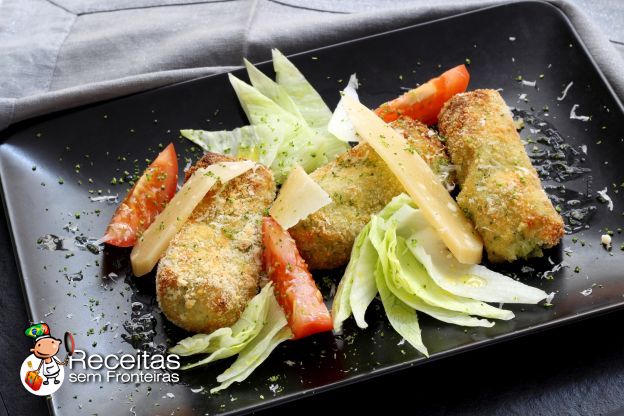 Croquetes de brócolis e parmesão