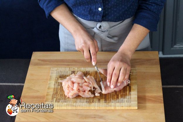 Preparação do recheio