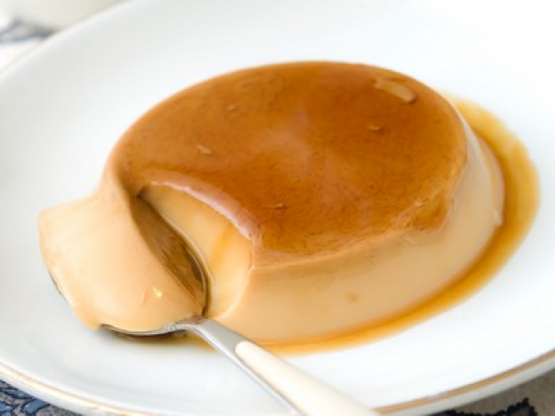 Creme com doce de leite