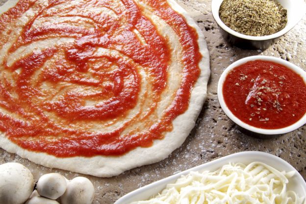 A base das pizzas!