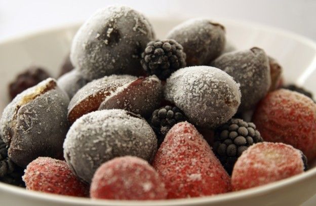 13. Congelando frutas