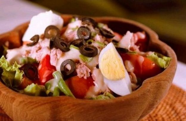 A verdadeira salada niçoise