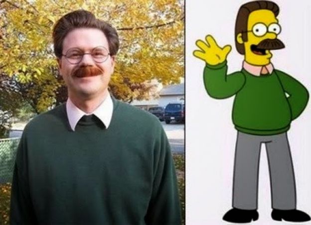 8. Pessoas = desenhos animados