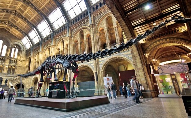 No Museu de Ciências de Londres...