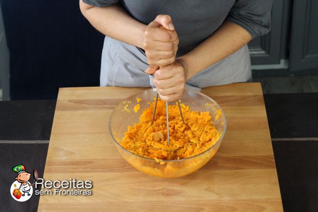 Preparação da massa