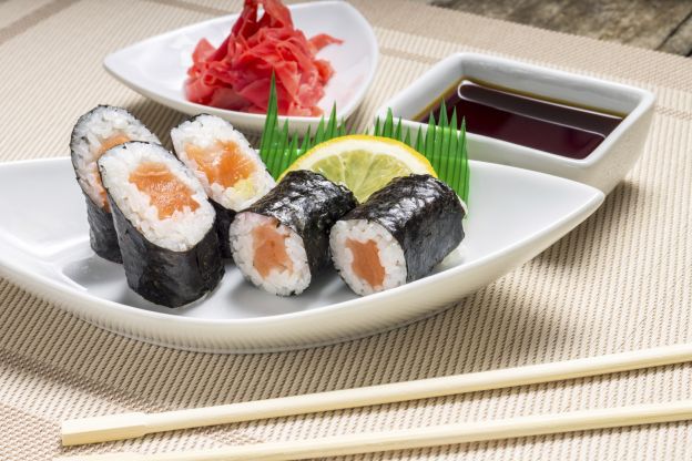 Maki de salmão - Japão