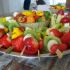 Espetinhos de frutas