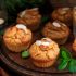 Muffins de cenoura