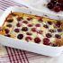 O clafoutis de cerejas