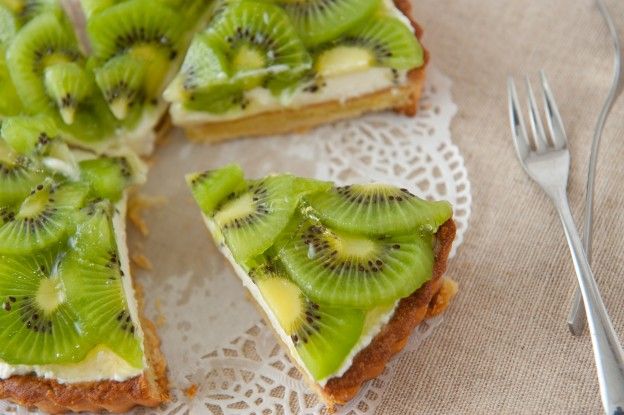 Torta de kiwis