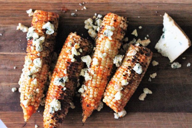 milho com molho búffalo