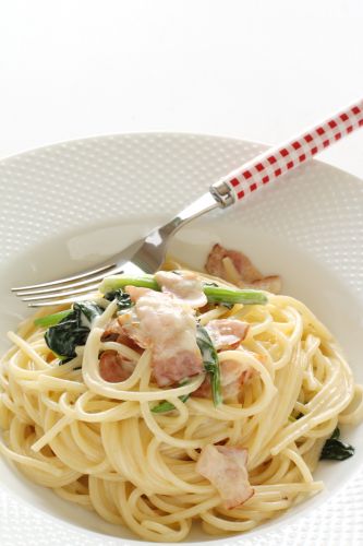 Massa com molho de mascarpone