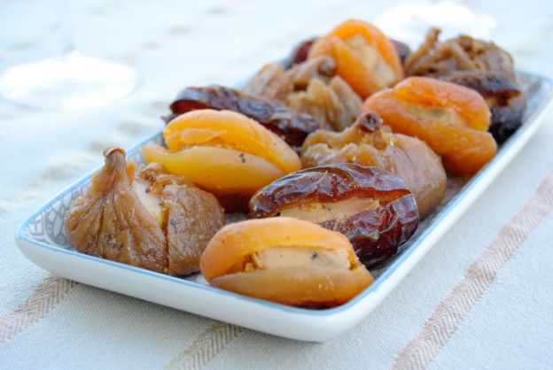 Frutas disfarçadas com foie gras