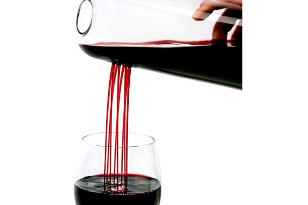 Decanter arejador para vinho