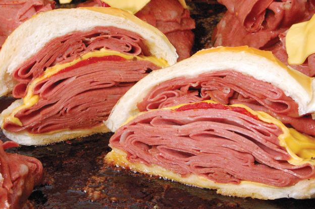 Sanduiche de mortadela do Hocca Bar