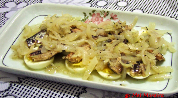 Molho de sardinhas Gomes da Costa com ovos