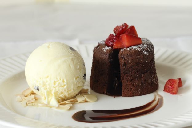 Sobremesas quente e frio