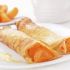 Crepes de pêssegos