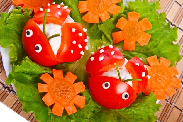 Joaninha de tomate cereja