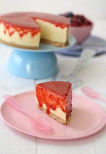 Cheesecake light sem cozimento