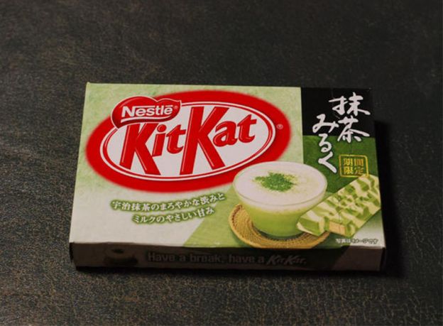 Chá verde com leite