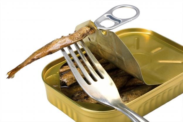 A sardinha em azeite