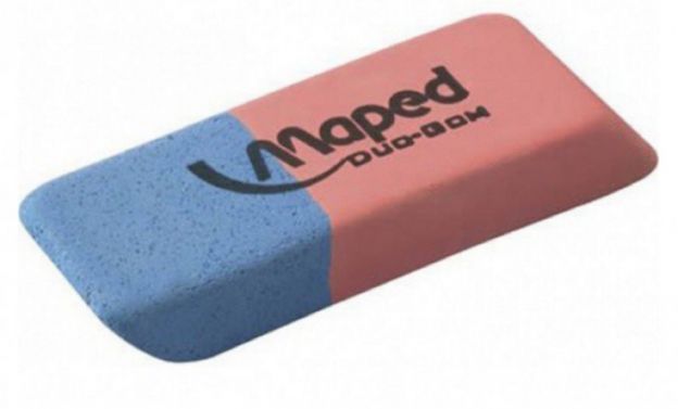 Lado azul da borracha