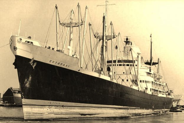 Navio Cargueiro SS Cotopaxi em 1925