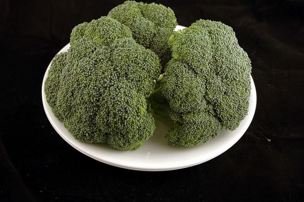 Brócolis = 588 gramas