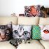 04. Almofadas com cara de felinos