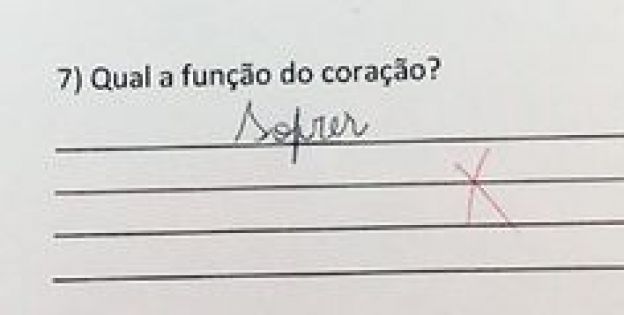 Pérolas dos estudantes