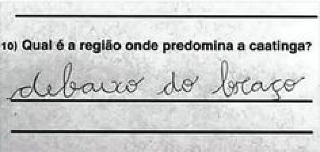 Pérolas dos estudantes