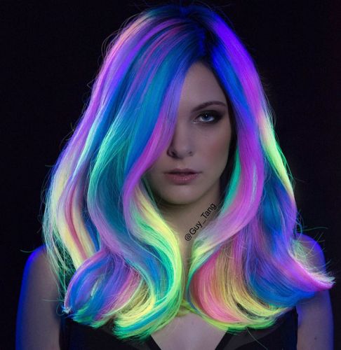 03. Phoenix Neon Glowing Hair