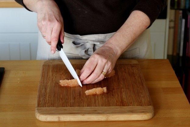 Preparar as toranjas