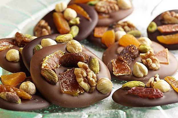 Docinhos com chocolate