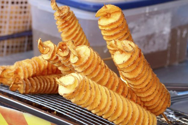 Batatas espiral